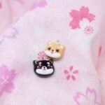 Shiba Inu Polymer Clay Charm (2 Styles Available)