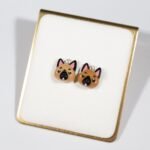 German Shepherd Polymer Clay Charm (2 styles available)