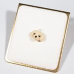 Golden Retriever Dog Polymer Clay Charm